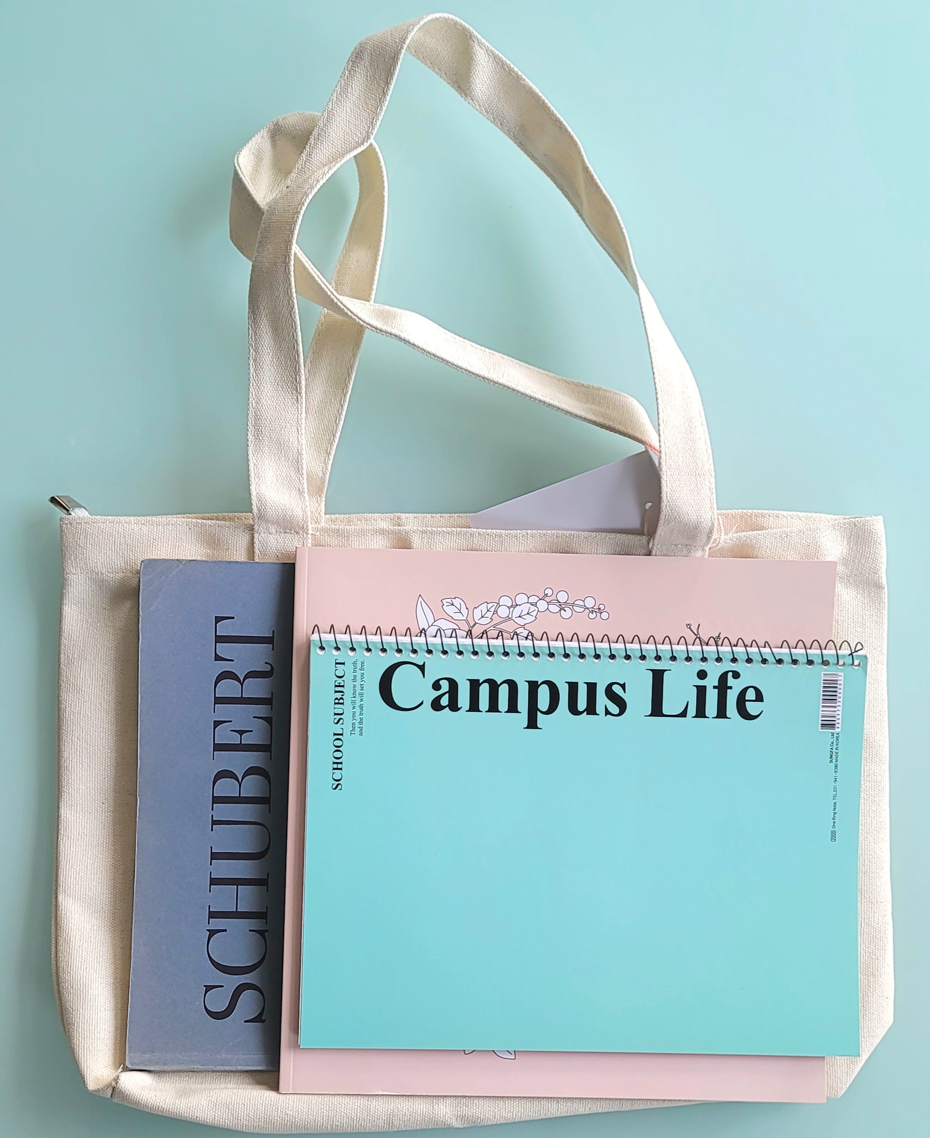 Lunatic Devil canvas tote