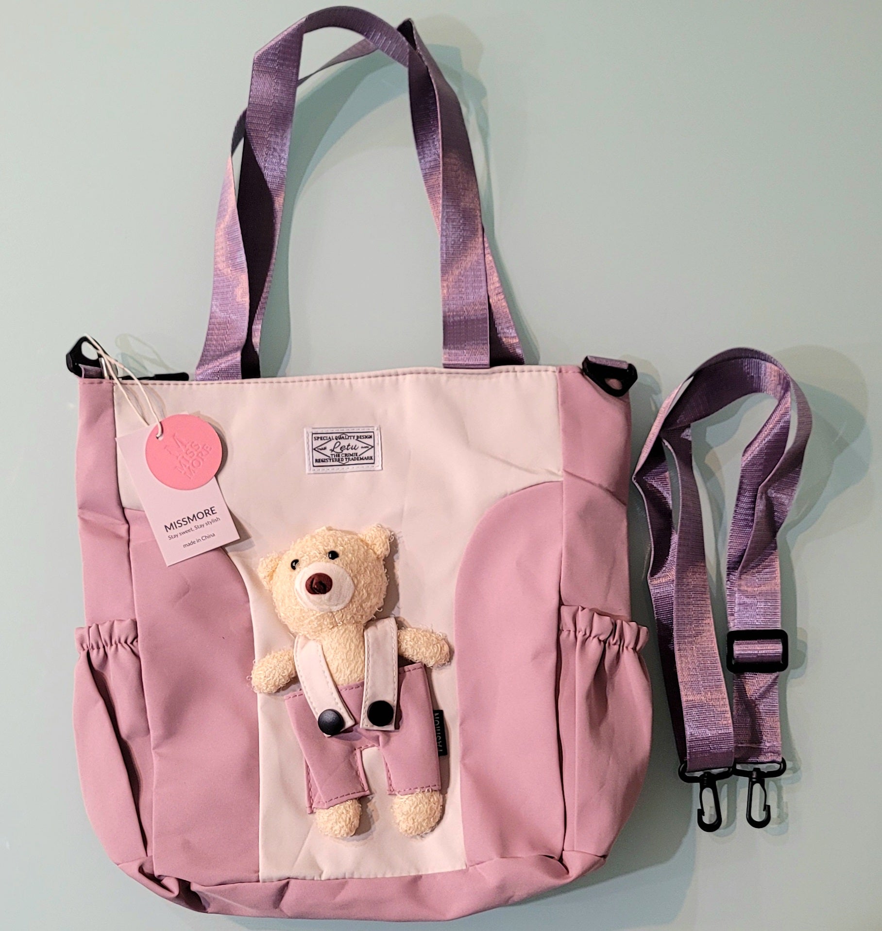 Cute Bear Tote Bag
