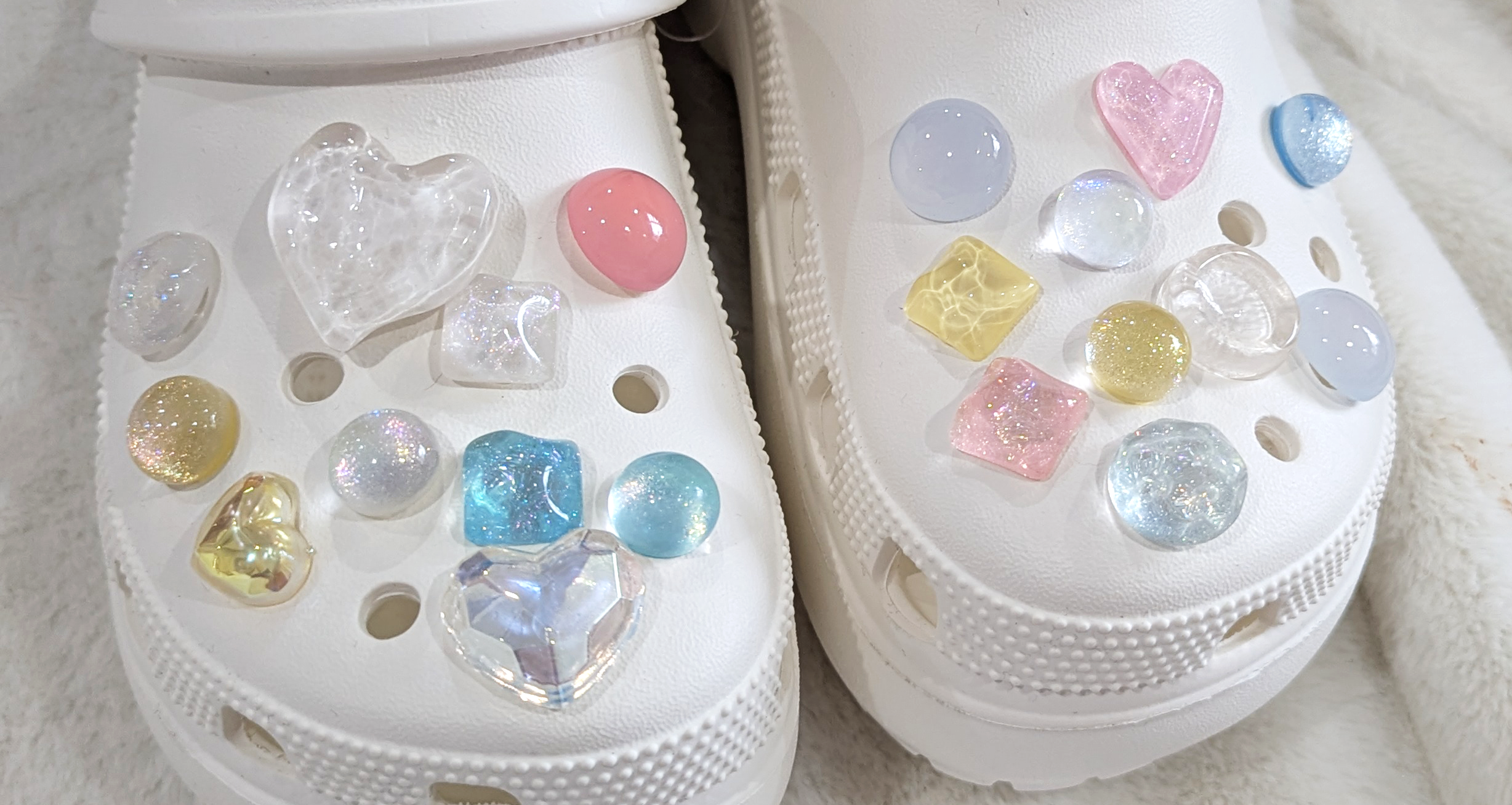 Moon stone charms , 20 pcs