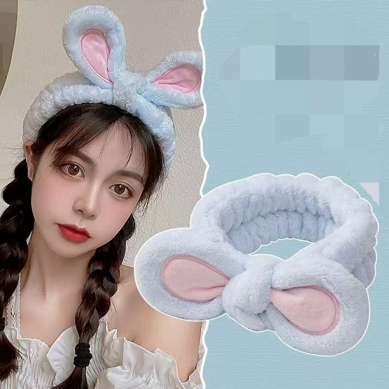 3 pcs , Rabbit Hair band+wrist