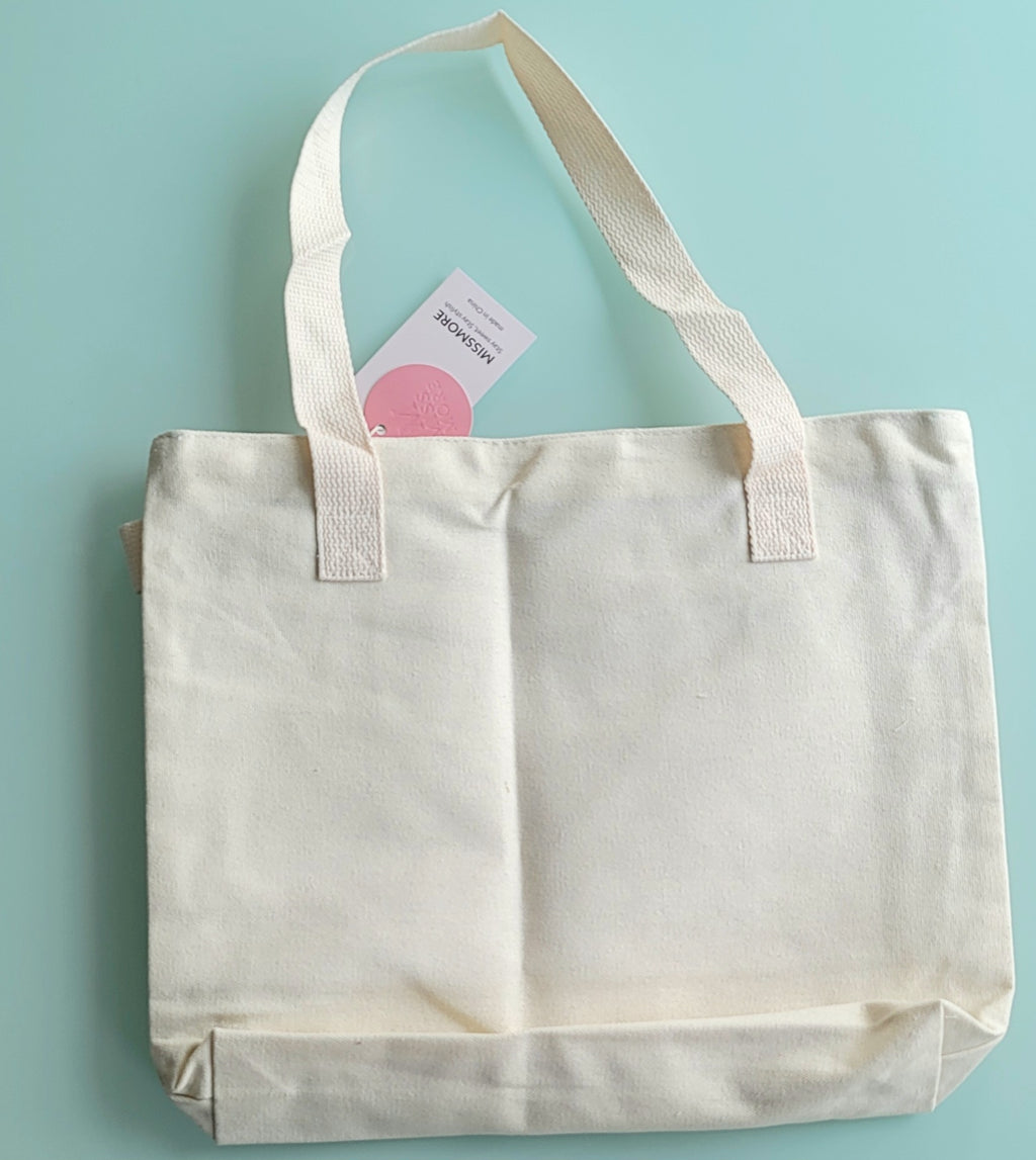 Cat Canvas tote bag