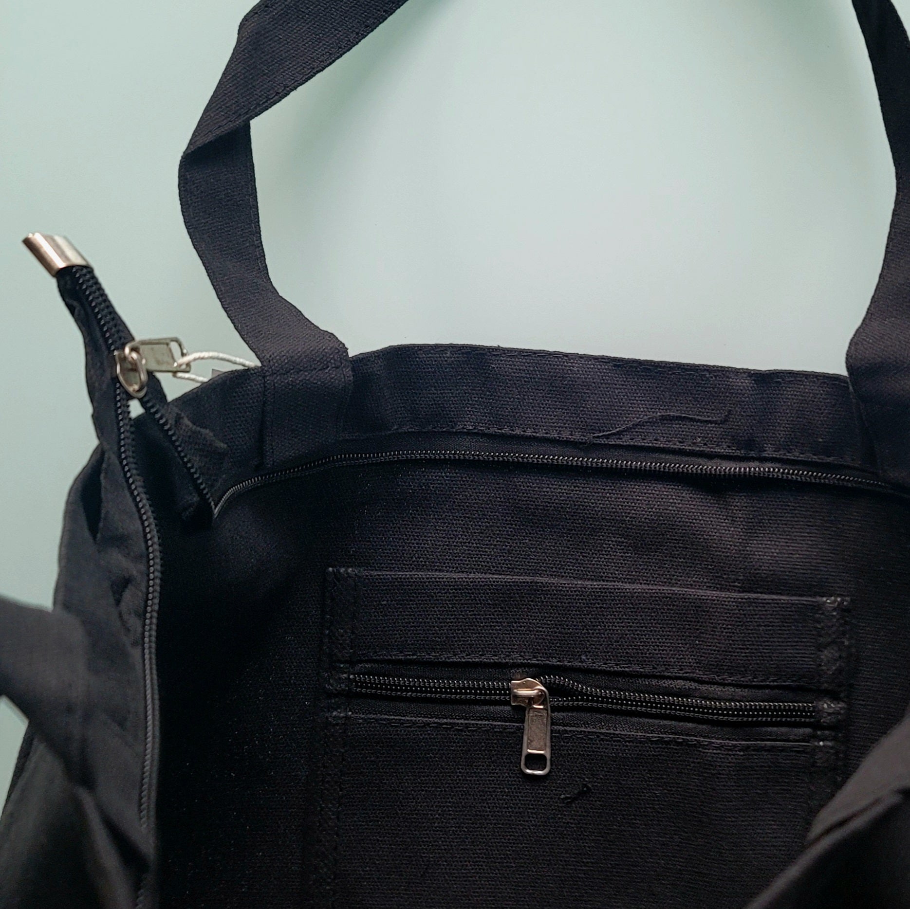 Bear Doll Canvas Tote